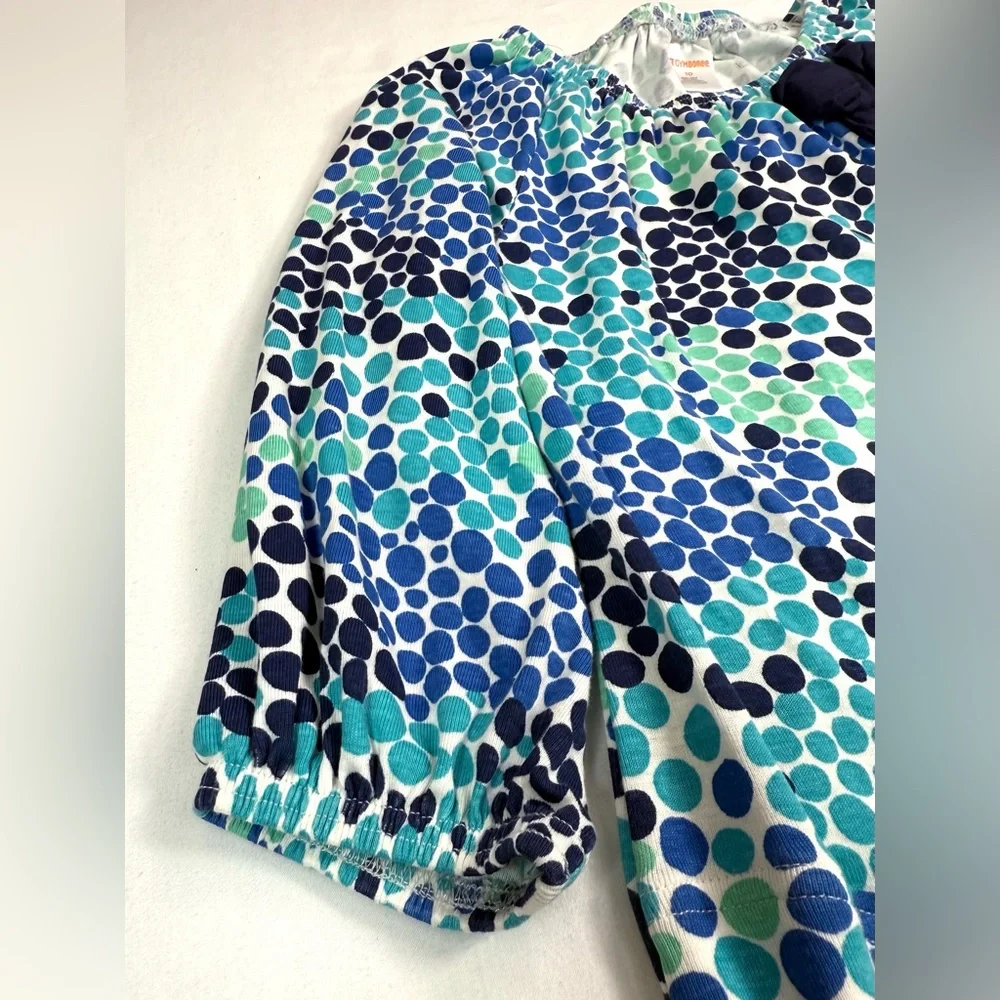 GYMBOREE Girls Dot Print Dress 10 2017 Preppy‎ Mod Coastal Cottagecore Whimsical
